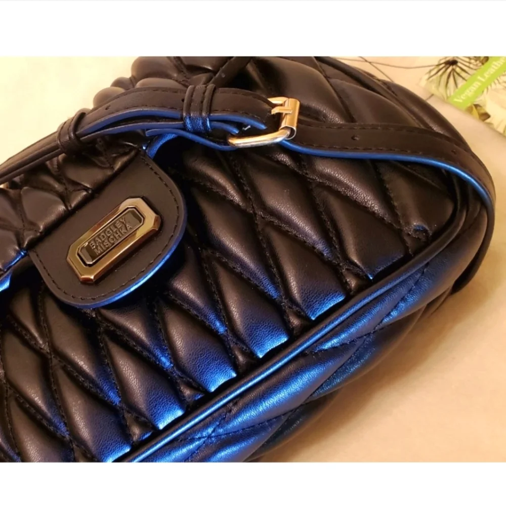 NEW: BADGLEY MISHKA QUILTED CROSSBODY BAG - Picture 5 of 13